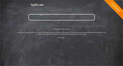 Desktop Screenshot of legible.com